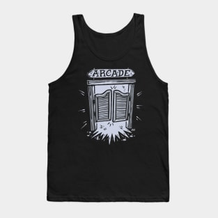 Arcade Saloon Doors - Western Barcade Tank Top